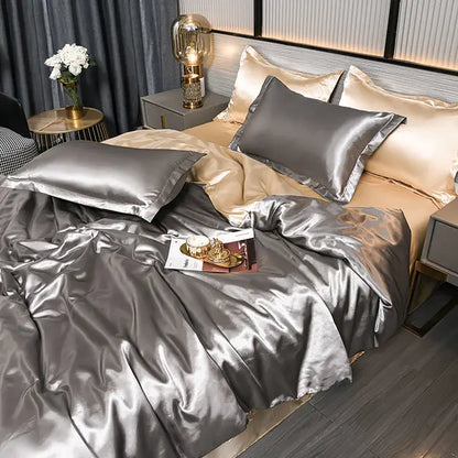 ÉléganceSatin – Luxuriöse Satin-Bettdecke
