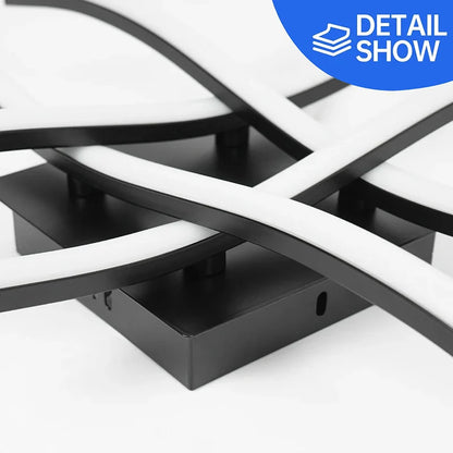 LED Deckenlampe Modern 3-Farben Dimmbare Deckenleuchte