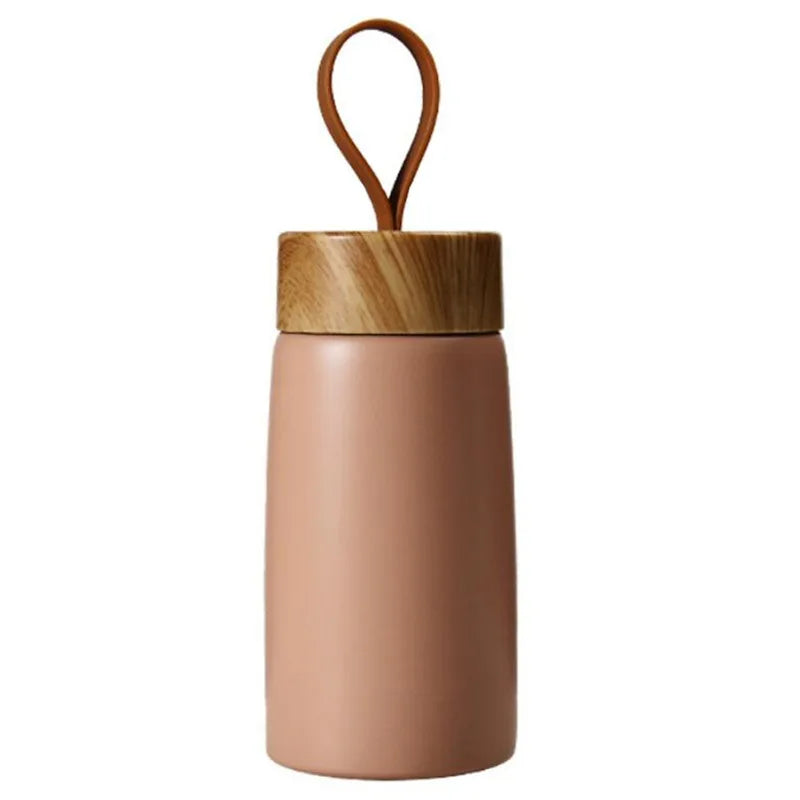 260ml Isolierter Kaffeebecher - 304 Edelstahl Reisebecher, Tragbare Thermoskanne für heiße Getränke, Mini-Wasserflasche