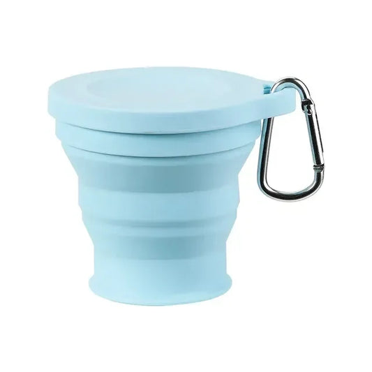 Mini travel teetasse aus Silikon mit zurückziehbarem Deckel - NomadCup™