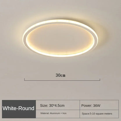 Ring Flush Mount LED Kronleuchter