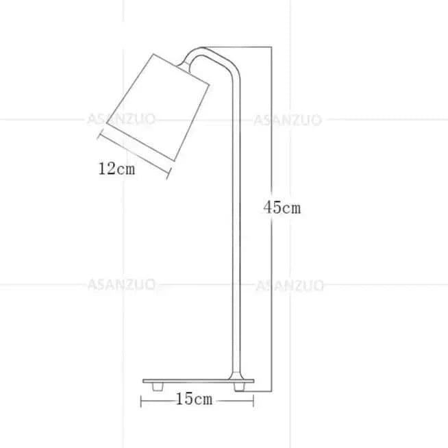 Metall Schreibtischlampe