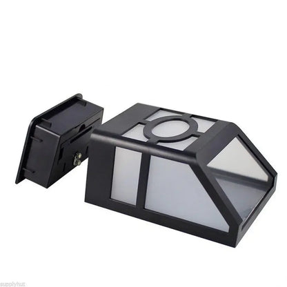 Solar Wandleuchte mit LED – Moderne Außenbeleuchtung für Garten & Terrasse, Wandlampen