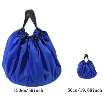 Garduru STORAGE CUSHION – Spielzeugkissen & Spielmatte in einem – Faltbarer Organizer für Kinderzimmer