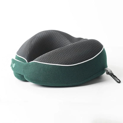 AeroSleep – Ergonomisches Gedächtnisschaum-Reise-Kissen mit 360° Nackenstütze