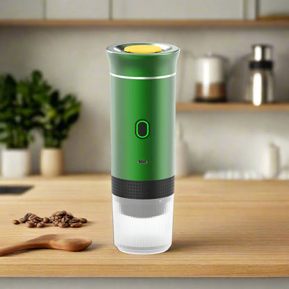 Tragbare kabellose Espresso-Maschine – 3-in-1 Kaffeemaschine für Reisen und Zuhause