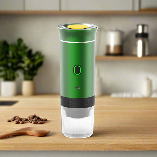 Tragbare kabellose Espresso-Maschine – 3-in-1 Kaffeemaschine für Reisen und Zuhause