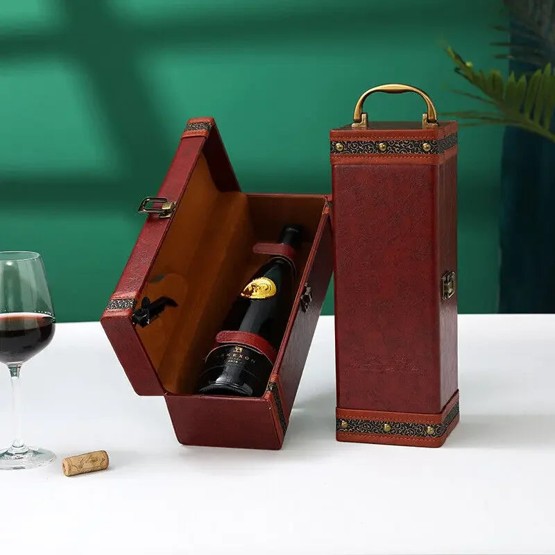 Luxus Weinkoffer – Stilvolle Aufbewahrung für Wein und Zubehör