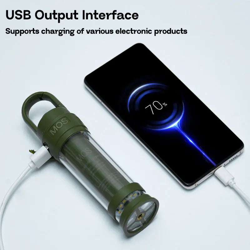 Tragbare USB Campinglaterne