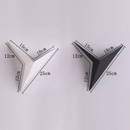 Moderne kreative dreieckige Wandlampe