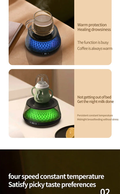 Royaleva USB Kaffeetassenwärmer – 4 Temperatureinstellungen, thermostatischer Untersetzer für Zuhause und Büro