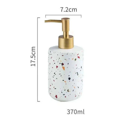 Nordic Painted Terrazzo Badezimmeraccessoires