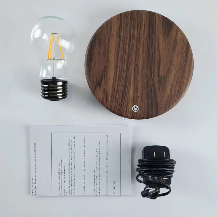 LumiFloat – Schwebende LED-Lampe mit innovativem Magnetdesign