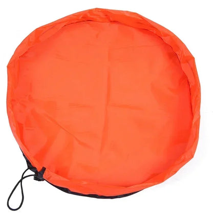 Garduru STORAGE CUSHION – Spielzeugkissen & Spielmatte in einem – Faltbarer Organizer für Kinderzimmer