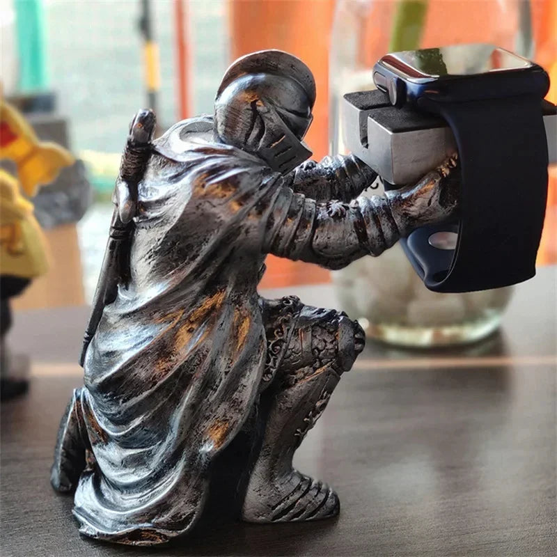 Ritter Figurinen Uhrenhalter