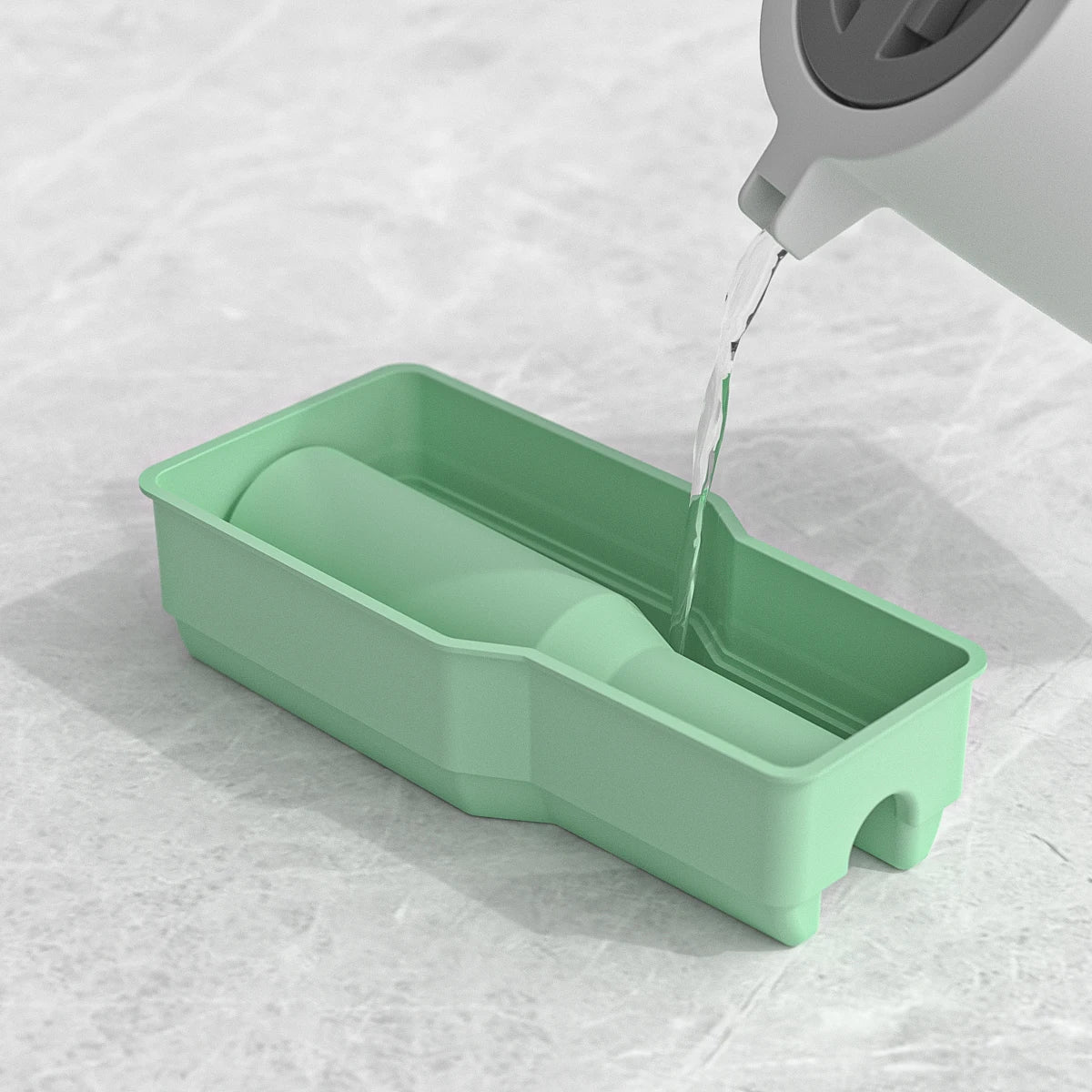 Silicone-Eiswürfelform für Stanley Cup – Zylinderförmige Eiswürfelschale