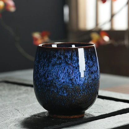 Tassen aus antikem Eleganzkeramik - Kōkei Teereise
