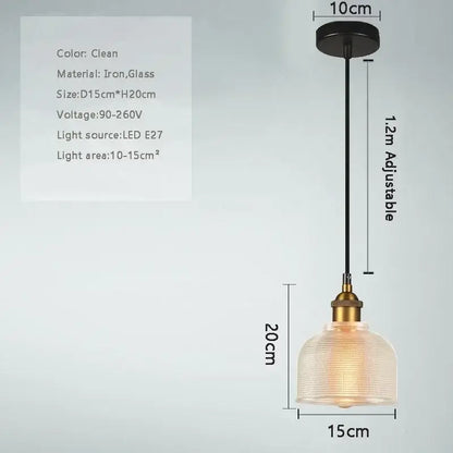 Beleuchten Sie Ihren Raum: Buntglas Retro Glas Kronleuchter