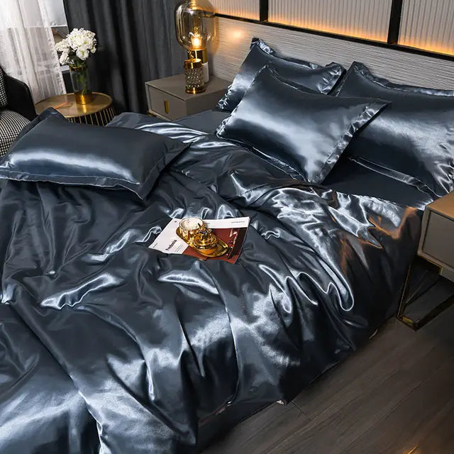 ÉléganceSatin – Luxuriöse Satin-Bettdecke