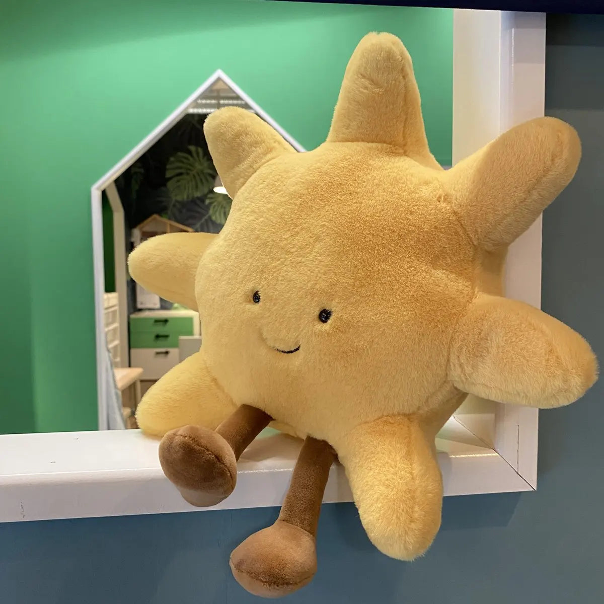 CelestiPlush – Weiches Sonnen- und Mondplüschspielzeug aus samtig weicher Baumwolle