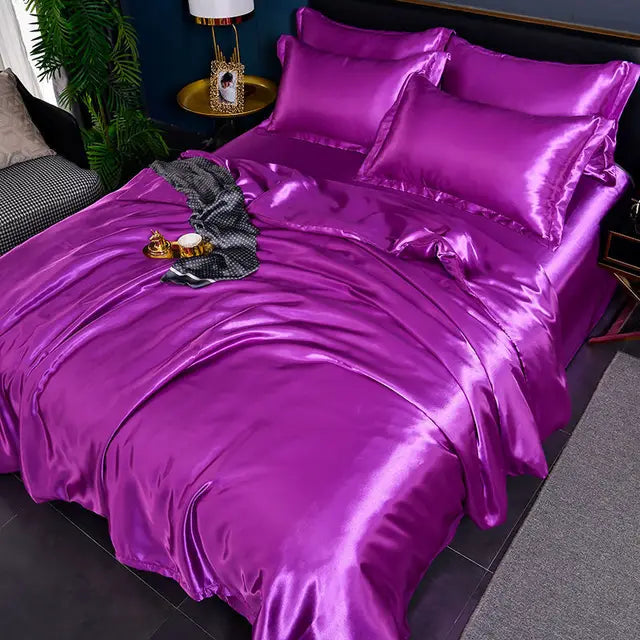ÉléganceSatin – Luxuriöse Satin-Bettdecke