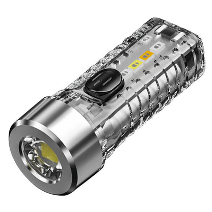 Rayvia Kompakte Wiederaufladbare Schlüsselanhänger Taschenlampe 400 Lumen