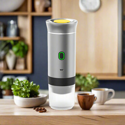 Tragbare kabellose Espresso-Maschine – 3-in-1 Kaffeemaschine für Reisen und Zuhause
