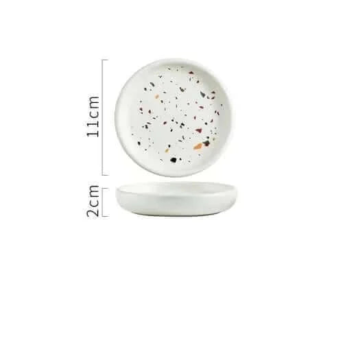 Nordic Painted Terrazzo Badezimmeraccessoires