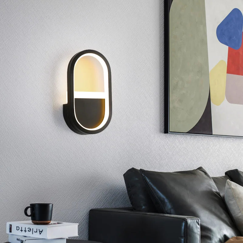 LED-Wandlampe im modernen Eisen-Design für Wohn- und Büroschmuck