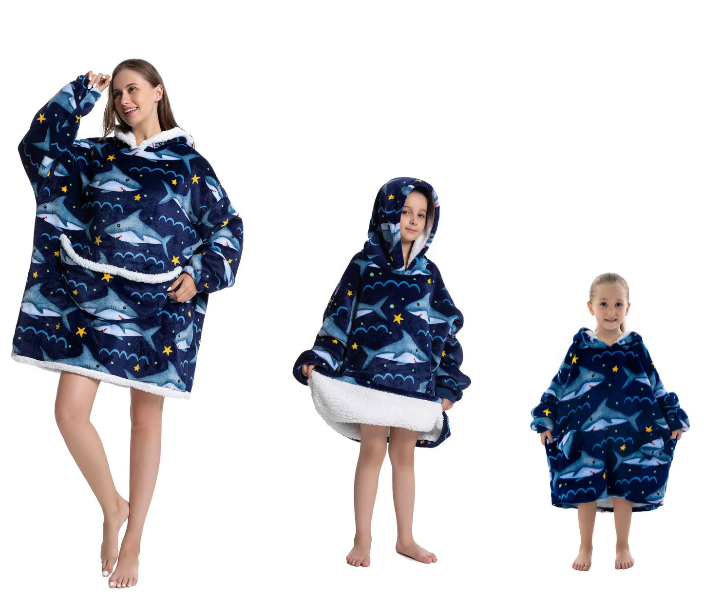 Garduru – Ultra-bequeme, übergroße Hoodie-Decke
