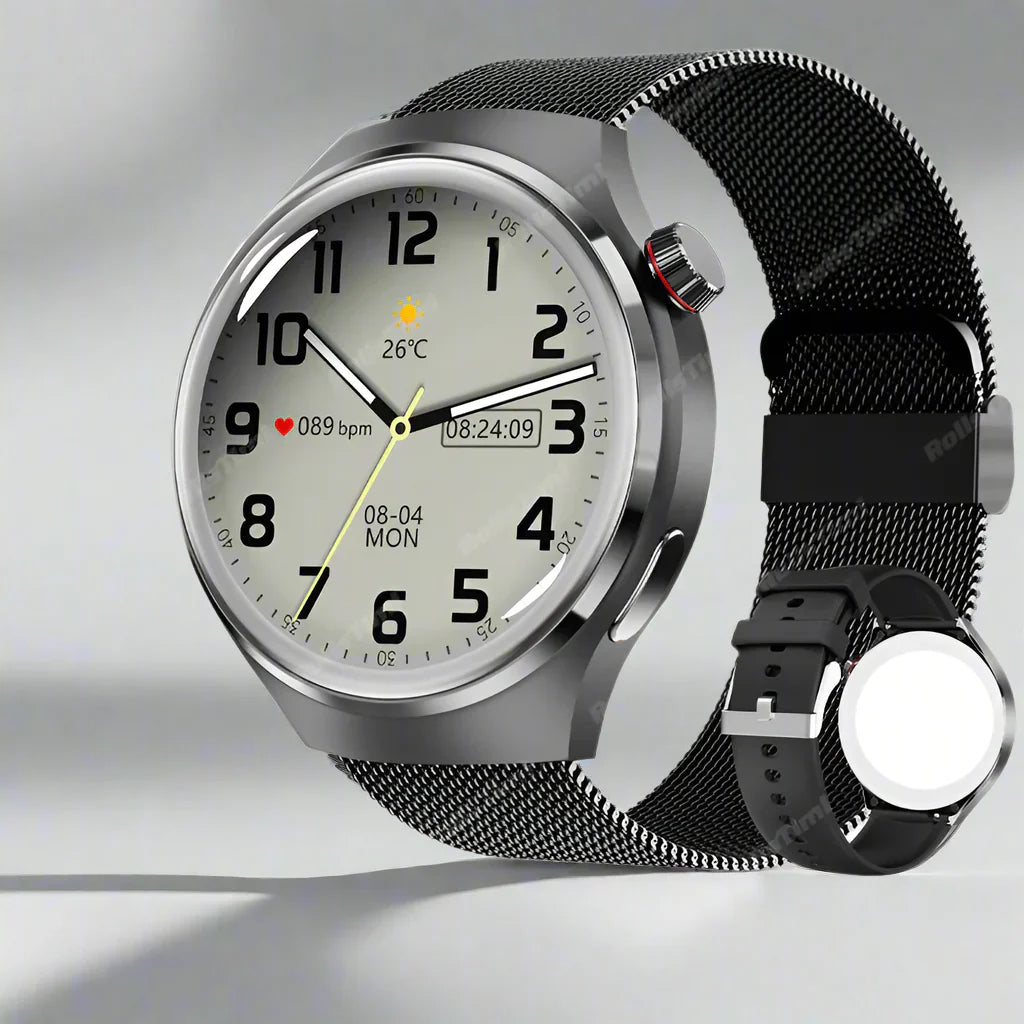 Smartwatch mit GPS und Gesundheitsmonitor | LuxeWatch