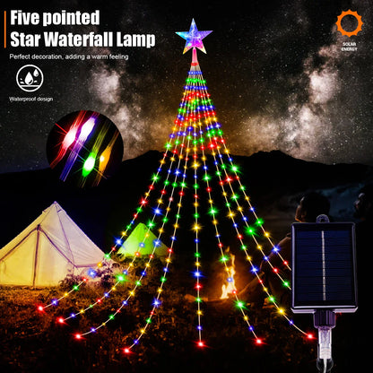 Solar Star Wasserfalllichter
