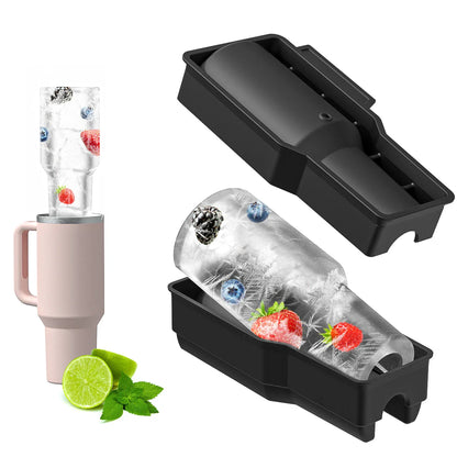 Silicone-Eiswürfelform für Stanley Cup – Zylinderförmige Eiswürfelschale