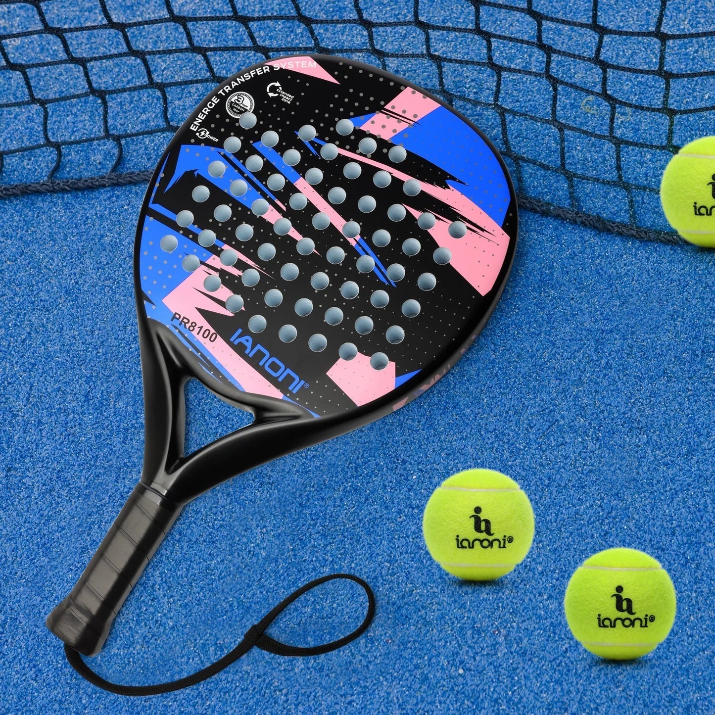 PadelProFlex – Carbonschläger mit EVA-Schaumkern