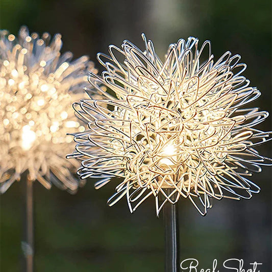 LED Solar Löwenzahnblumenball Lichter
