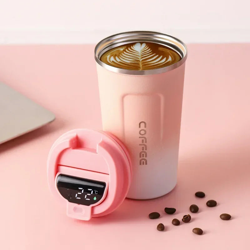 Isolierter Thermobecher mit Smarter Temperaturanzeige