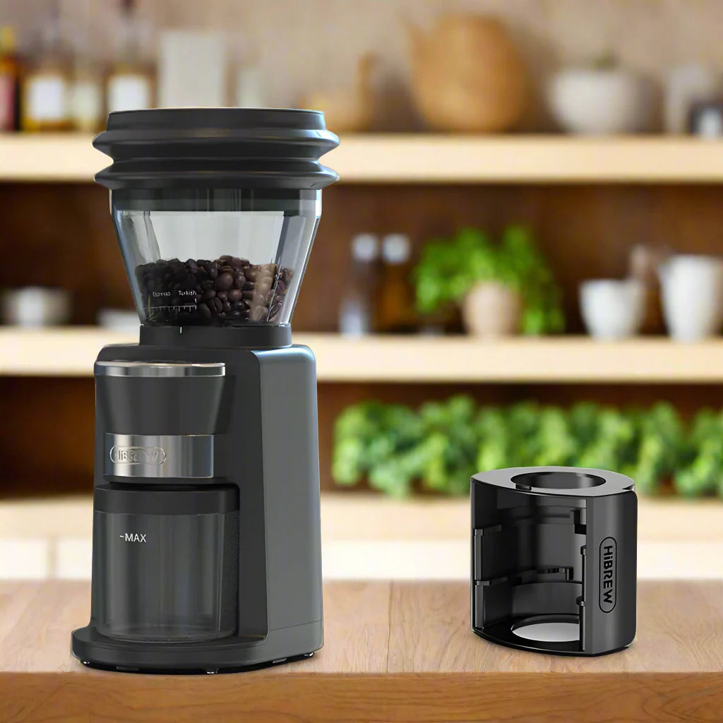 Automatischer Kaffeemühle – 31 einstellbare Einstellungen für präzisen Espresso- und Pour-Over-Brauen