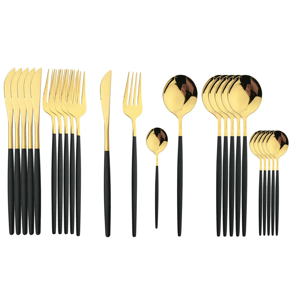 Garduru Luxus Besteckset – Für eine elegante Tischdekoration