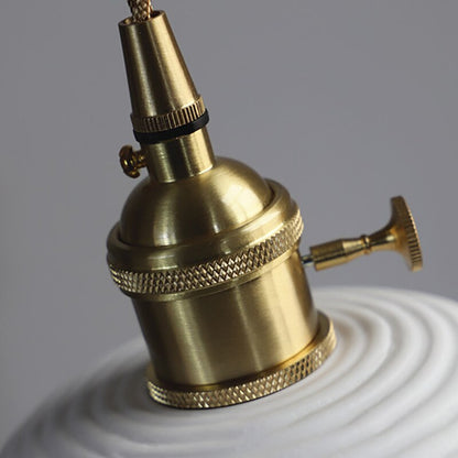 RoyaleGlow Artisan-Hergestellte Keramik Pendant Licht – Einzigartiger Handgefertigter Lampenschirm