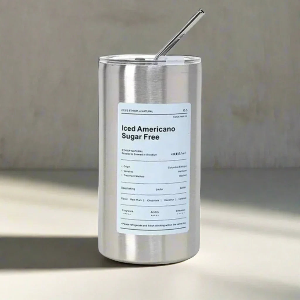 Isolierte Kaffeetasse mit doppelter Wand aus Edelstahl - ThermiCup™