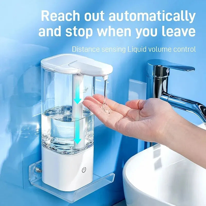 Automatischer Sensor-Handdesinfektionsmittelspender - 550 ml Smart Seifenmaschine für Küche und Badezimmer Gebrauch