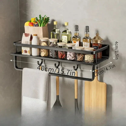 KitchenStyle – Elegantes Wandregal für eine organisierte Küche