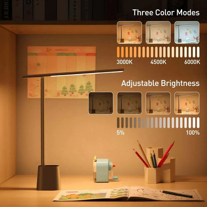 Zusammenklappbare LED-Schreibtischlampe