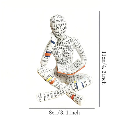 Abstrakte Lese-Figuren