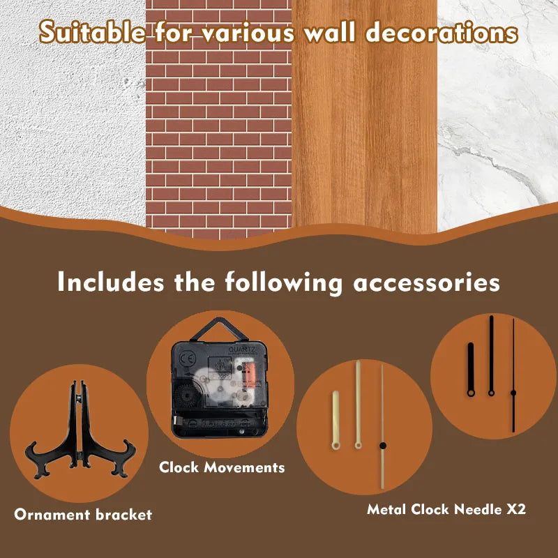 Stille Kaffeek Uhr DIY Deko