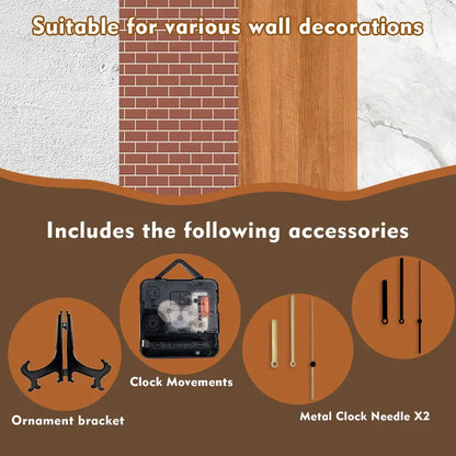 Stille Kaffeek Uhr DIY Deko