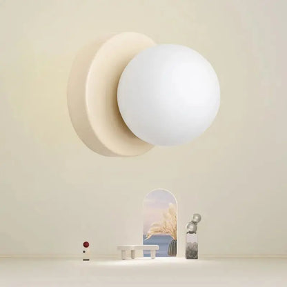 Wandleuchte mit Glasglobus Modernes Design