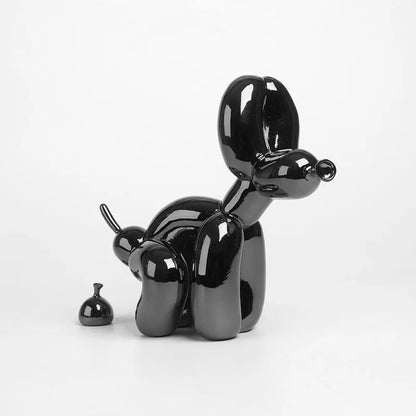 Minimalistisches Ballonhund-Ornament