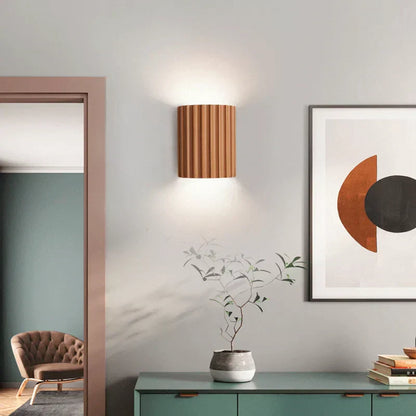 Garduru Wandleuchte – Dekorative LED-Wandlampe aus Harz für Wohnzimmer und Flur
