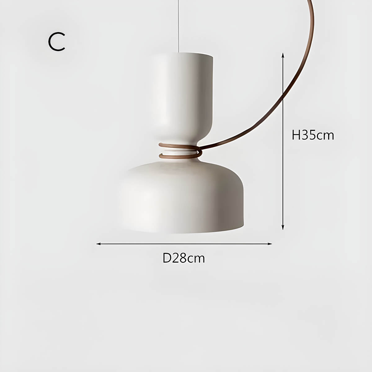 OHDE Pendelleuchte geometrischem Design